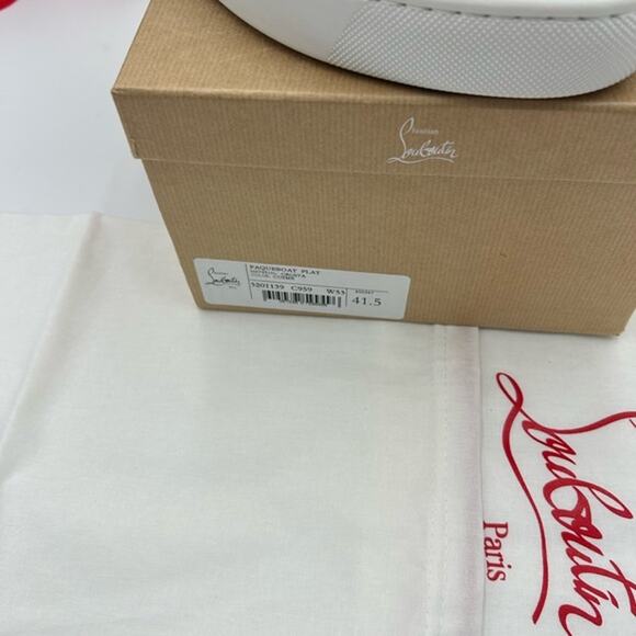 Christian Louboutin Mens PAQUEBOAT suede loafers size 41.5 made in Italy - Picture 4 of 16